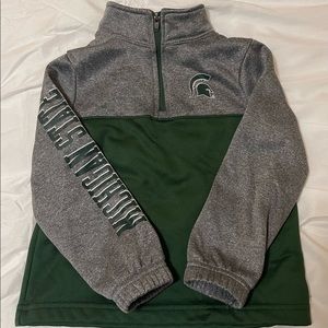 Youth Michigan State Spartans 1/4 Zip Pull Over